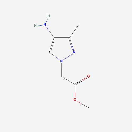 methyl 2-(4-amino-3-methylpyrazol-1-yl)acetate (CAS: 1257554-20-3) - Related Chemical Product