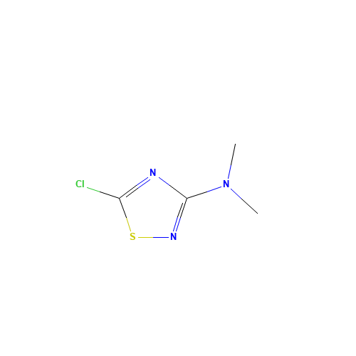 5-chloro-N,N-dimethyl-1,2,4-thiadiazol-3-amine (CAS: 41248-08-2) - Related Chemical Product