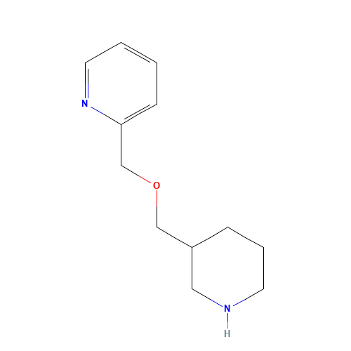 2-(piperidin-3-ylmethoxymethyl)pyridine (CAS: 933702-23-9) - Related Chemical Product