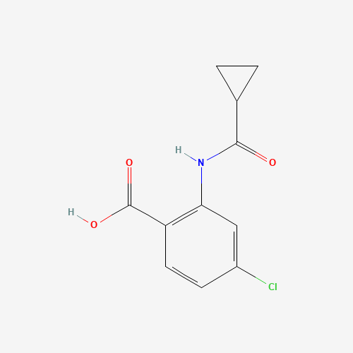 4-chloro-2-(cyclopropanecarbonylamino)benzoic acid (CAS: 926242-52-6) - Related Chemical Product