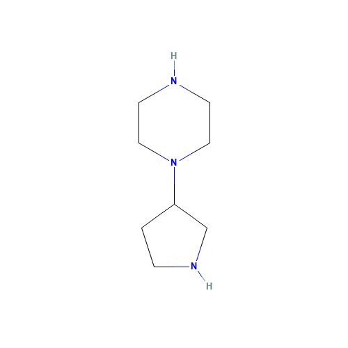 1-pyrrolidin-3-ylpiperazine (CAS: 939793-68-7) - Related Chemical Product