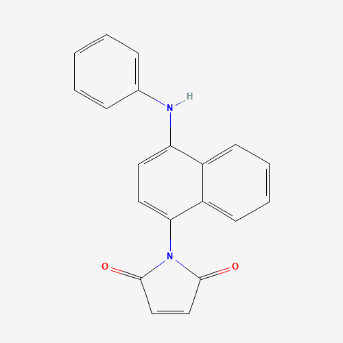 1-(4-anilinonaphthalen-1-yl)pyrrole-2,5-dione (CAS: 50539-45-2) - Related Chemical Product