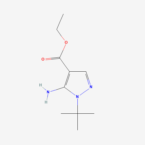 ethyl 5-amino-1-tert-butylpyrazole-4-carboxylate (CAS: 112779-14-3) - Related Chemical Product
