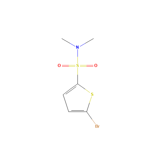 5-bromo-N,N-dimethylthiophene-2-sulfonamide (CAS: 68848-50-0) - Related Chemical Product