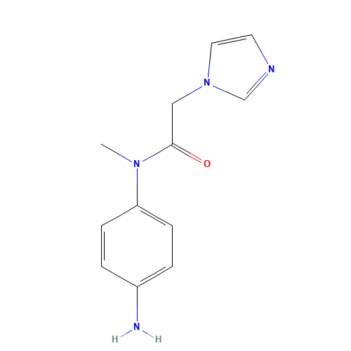 N-(4-aminophenyl)-2-imidazol-1-yl-N-methylacetamide (CAS: 652139-65-6) - Related Chemical Product