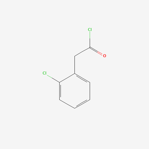 2-(2-chlorophenyl)acetyl chloride (CAS: 51512-09-5) - Chemical Structure and Molecular Formula 