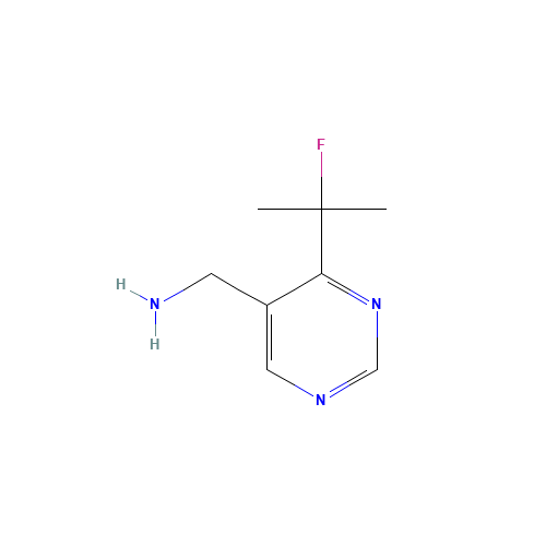 [4-(2-fluoropropan-2-yl)pyrimidin-5-yl]methanamine (CAS: 1427195-33-2) - Related Chemical Product