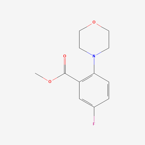 methyl 5-fluoro-2-morpholin-4-ylbenzoate (CAS: 1256633-20-1) - Related Chemical Product