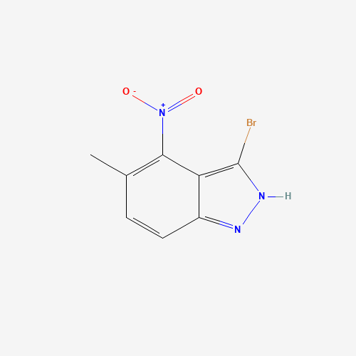 3-bromo-5-methyl-4-nitro-2H-indazole (CAS: 1527518-23-5) - Related Chemical Product