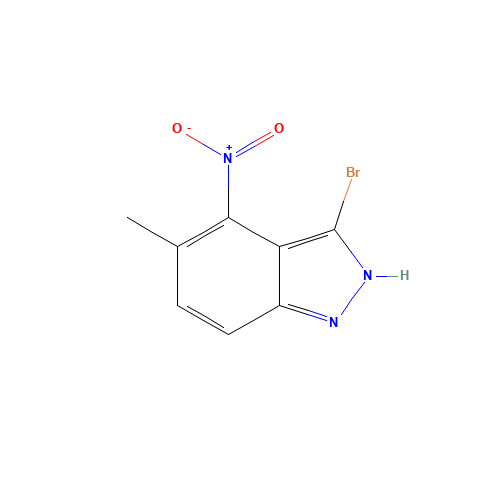 3-bromo-5-methyl-4-nitro-2H-indazole (CAS: 1527518-23-5) - Related Chemical Product