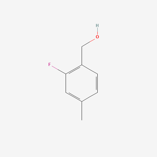 (2-fluoro-4-methylphenyl)methanol (CAS: 252004-38-9) - Chemical Structure and Molecular Formula 
