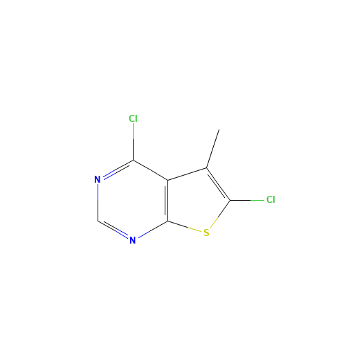4,6-dichloro-5-methylthieno[2,3-d]pyrimidine (CAS: 56844-14-5) - Related Chemical Product