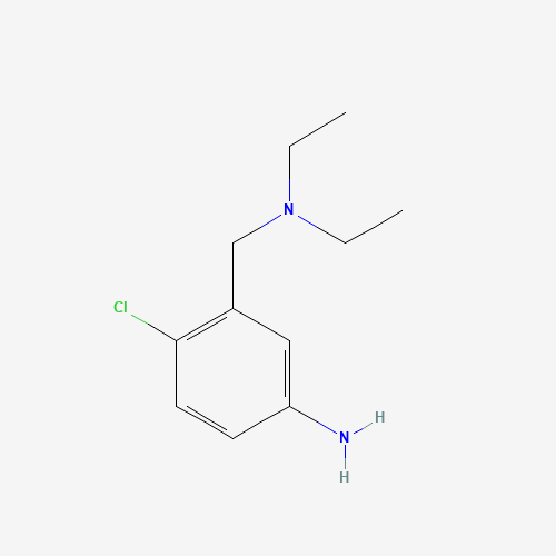 4-chloro-3-(diethylaminomethyl)aniline (CAS: 1018565-06-4) - Related Chemical Product