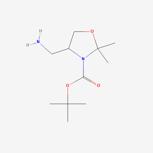 tert-butyl 4-(aminomethyl)-2,2-dimethyl-1,3-oxazolidine-3-carboxylate (CAS: 842145-60-2) - Related Chemical Product