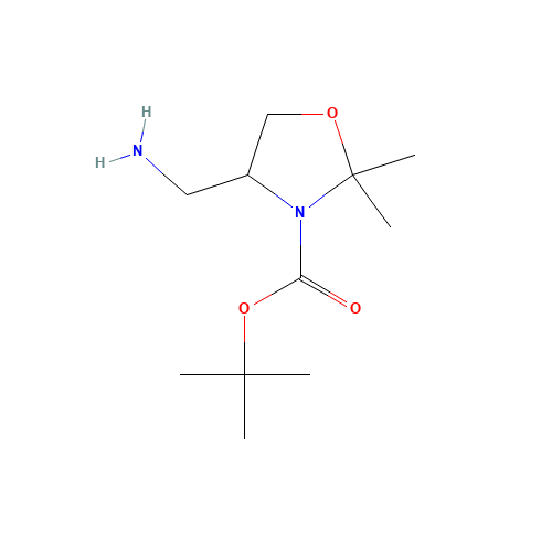 tert-butyl 4-(aminomethyl)-2,2-dimethyl-1,3-oxazolidine-3-carboxylate (CAS: 842145-60-2) - Related Chemical Product