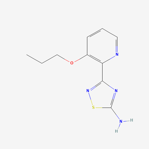 3-(3-propoxypyridin-2-yl)-1,2,4-thiadiazol-5-amine (CAS: 1179360-75-8) - Related Chemical Product
