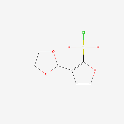 3-(1,3-dioxolan-2-yl)furan-2-sulfonyl chloride (CAS: 886851-63-4) - Related Chemical Product