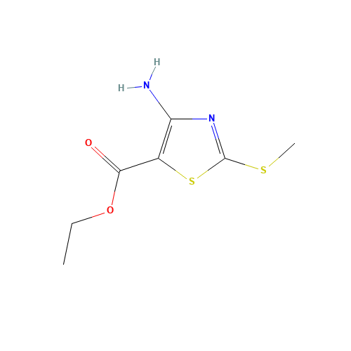 ethyl 4-amino-2-methylsulfanyl-1,3-thiazole-5-carboxylate (CAS: 39736-29-3) - Related Chemical Product