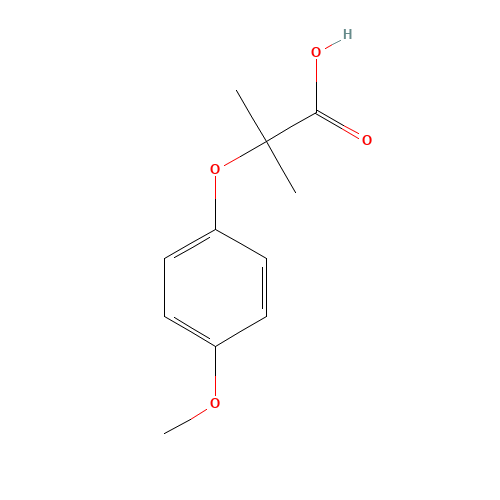 2-(4-methoxyphenoxy)-2-methylpropanoic acid (CAS: 17509-54-5) - Related Chemical Product