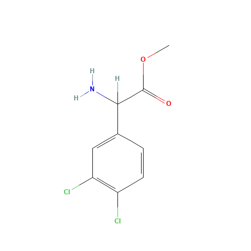 methyl 2-amino-2-(3,4-dichlorophenyl)acetate (CAS: 185110-25-2) - Related Chemical Product
