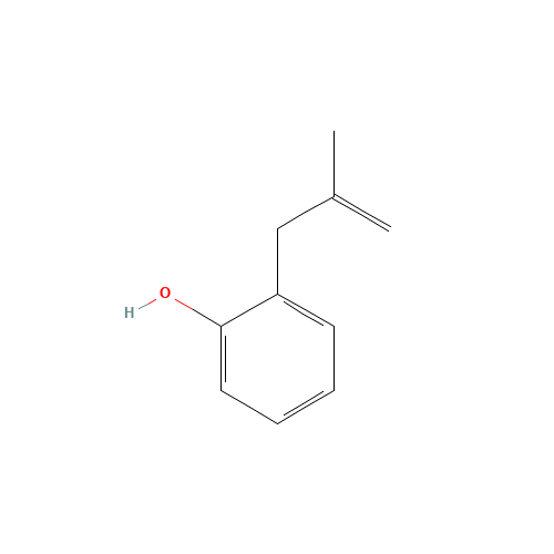 2-(2-methylprop-2-enyl)phenol (CAS: 20944-88-1) - Chemical Structure and Molecular Formula 