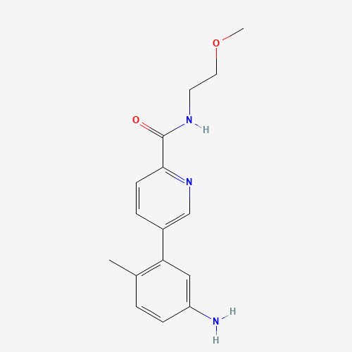 5-(5-amino-2-methylphenyl)-N-(2-methoxyethyl)pyridine-2-carboxamide (CAS: 1207878-08-7) - Related Chemical Product