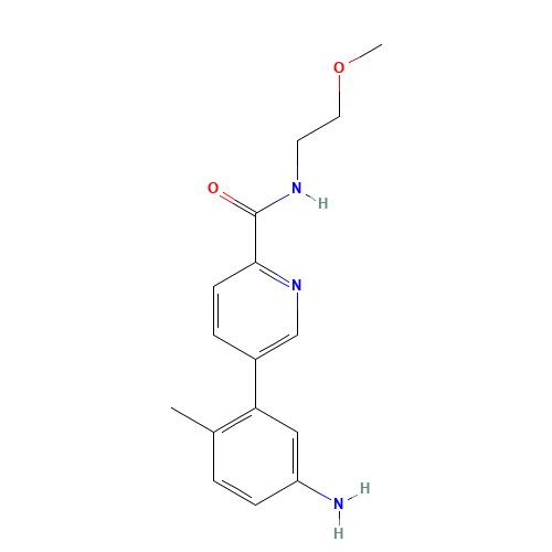 5-(5-amino-2-methylphenyl)-N-(2-methoxyethyl)pyridine-2-carboxamide (CAS: 1207878-08-7) - Related Chemical Product