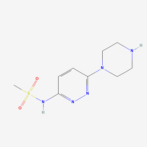 N-(6-piperazin-1-ylpyridazin-3-yl)methanesulfonamide (CAS: 902836-96-8) - Related Chemical Product