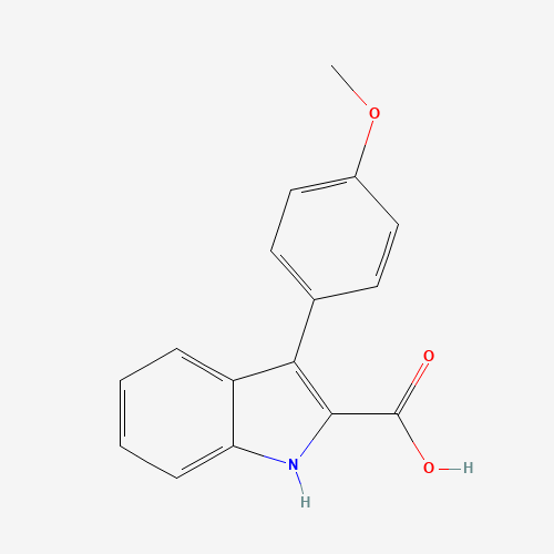 3-(4-methoxyphenyl)-1H-indole-2-carboxylic acid (CAS: 70794-11-5) - Related Chemical Product
