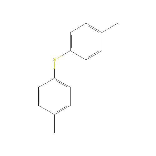 1-methyl-4-(4-methylphenyl)sulfanylbenzene (CAS: 620-94-0) - Chemical Structure and Molecular Formula 