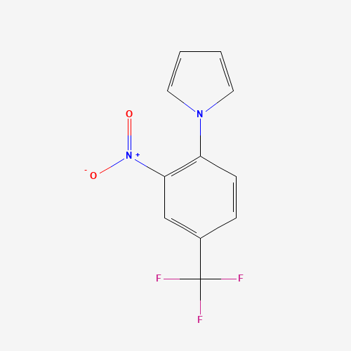 1-[2-nitro-4-(trifluoromethyl)phenyl]pyrrole (CAS: 136773-58-5) - Related Chemical Product