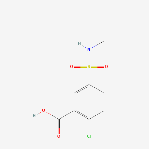 2-chloro-5-(ethylsulfamoyl)benzoic acid (CAS: 74138-29-7) - Related Chemical Product