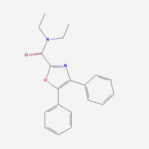N,N-diethyl-4,5-diphenyl-1,3-oxazole-2-carboxamide (CAS: 34015-70-8) - Related Chemical Product