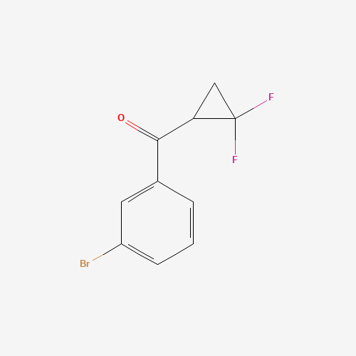 (3-bromophenyl)-(2,2-difluorocyclopropyl)methanone (CAS: 1350636-99-5) - Related Chemical Product