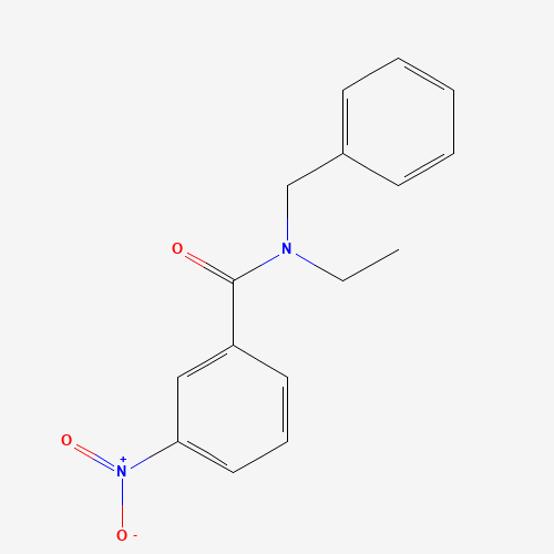 N-benzyl-N-ethyl-3-nitrobenzamide (CAS: 346690-52-6) - Related Chemical Product