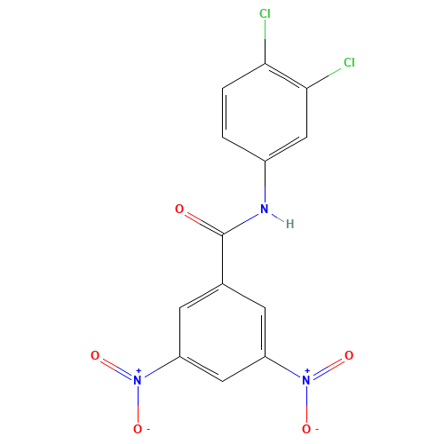 N-(3,4-dichlorophenyl)-3,5-dinitrobenzamide (CAS: 282091-60-5) - Related Chemical Product