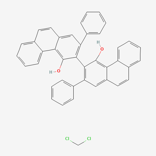 dichloromethane;3-(4-hydroxy-2-phenylphenanthren-3-yl)-2-phenylphenanthren-4-ol (CAS: 147702-15-6) - Related Chemical Product