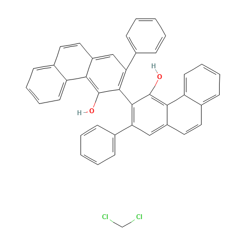 dichloromethane;3-(4-hydroxy-2-phenylphenanthren-3-yl)-2-phenylphenanthren-4-ol (CAS: 147702-15-6) - Related Chemical Product