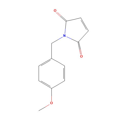 1-[(4-methoxyphenyl)methyl]pyrrole-2,5-dione (CAS: 140480-96-2) - Related Chemical Product