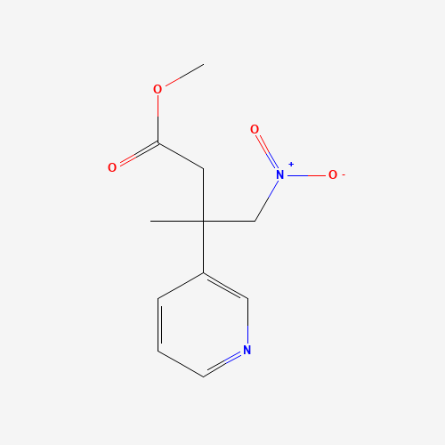 methyl 3-methyl-4-nitro-3-pyridin-3-ylbutanoate (CAS: 1225218-50-7) - Related Chemical Product