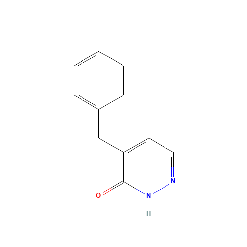 5-benzyl-1H-pyridazin-6-one (CAS: 479481-55-5) - Chemical Structure and Molecular Formula 