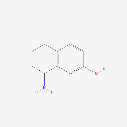 8-amino-5,6,7,8-tetrahydronaphthalen-2-ol (CAS: 103791-24-8) - Chemical Structure and Molecular Formula 