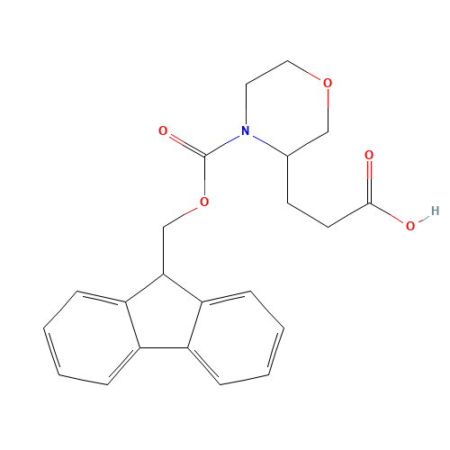 3-[4-(9H-fluoren-9-ylmethoxycarbonyl)morpholin-3-yl]propanoic acid (CAS: 885274-10-2) - Related Chemical Product