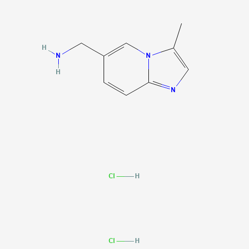 (3-methylimidazo[1,2-a]pyridin-6-yl)methanamine;dihydrochloride (CAS: 1216132-36-3) - Related Chemical Product