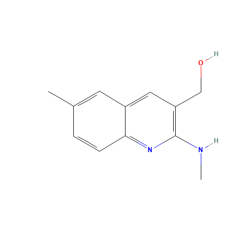 [6-methyl-2-(methylamino)quinolin-3-yl]methanol (CAS: 1393579-29-7) - Related Chemical Product