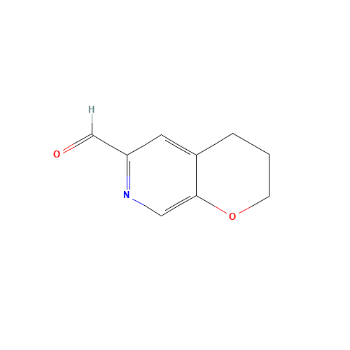 3,4-dihydro-2H-pyrano[2,3-c]pyridine-6-carbaldehyde (CAS: 527681-61-4) - Related Chemical Product