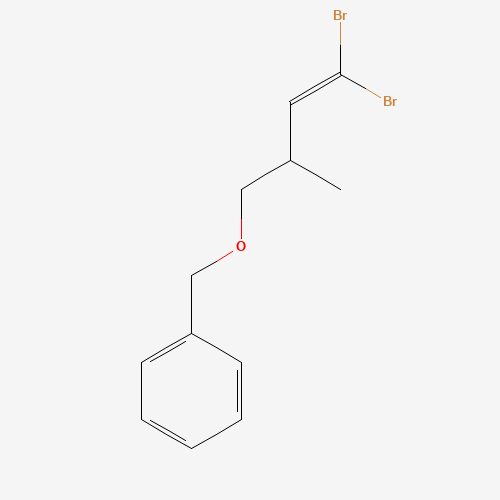 (4,4-dibromo-2-methylbut-3-enoxy)methylbenzene (CAS: 78968-90-8) - Related Chemical Product