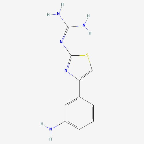 2-[4-(3-aminophenyl)-1,3-thiazol-2-yl]guanidine (CAS: 72801-60-6) - Related Chemical Product