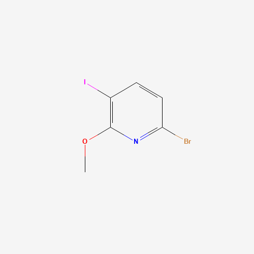 6-bromo-3-iodo-2-methoxypyridine (CAS: 1310949-37-1) - Related Chemical Product