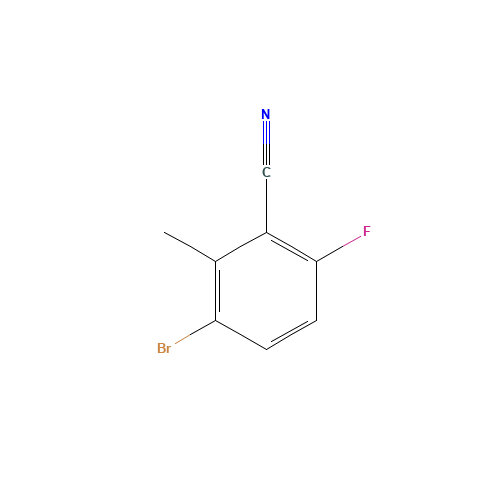 3-bromo-6-fluoro-2-methylbenzonitrile (CAS: 1255207-47-6) - Related Chemical Product